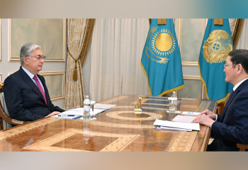 Kassym-Jomart Tokayev meets with Prosecutor General