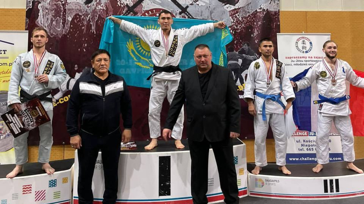 Казахстан занял первое общекомандное место на чемпионате мира по джиу-джитсу