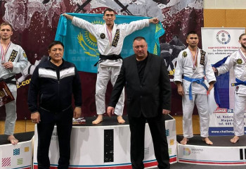 Казахстан занял первое общекомандное место на чемпионате мира по джиу-джитсу