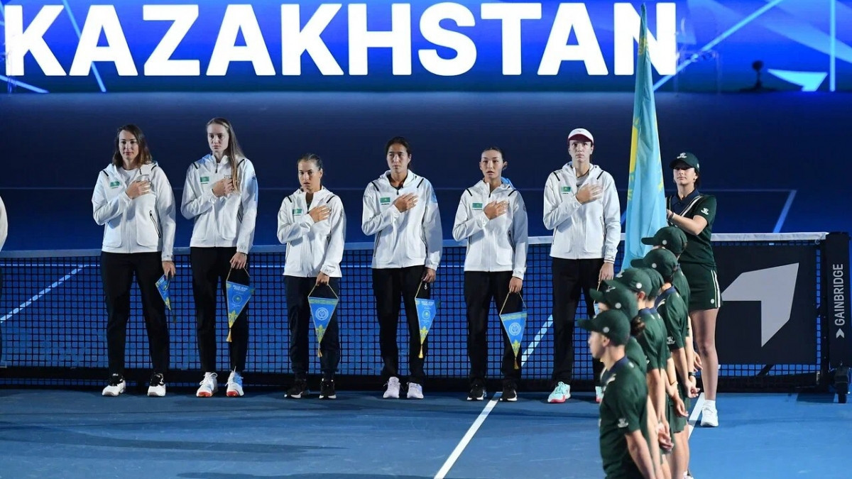 В топ-10 мирового рейтинга вошла женская сборная Казахстана по теннису