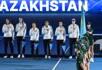 В топ-10 мирового рейтинга вошла женская сборная Казахстана по теннису