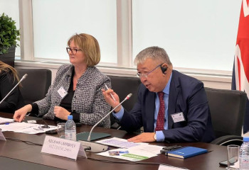 Изменение климата на сточные воды обсудили на Казахстанско-Британском форуме в Астане