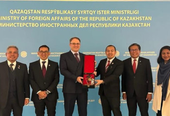 В МИД Казахстана приняли парламентскую делегацию Индонезии