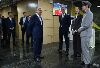 Қазақстан құрамасын қолдауға Президент барды