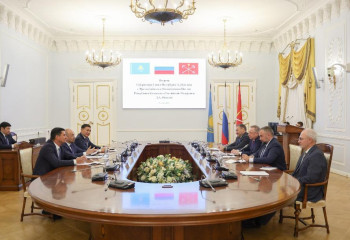 Между областью Улытау и Новгородской областью подписана дорожная карта сотрудничества