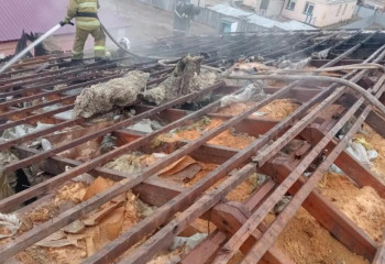 Өрт шыққан үйден 81 жастағы әже құтқарылды