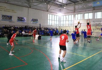 Завершился турнир по волейболу памяти генерала армии Сагадата Нурмагамбетова