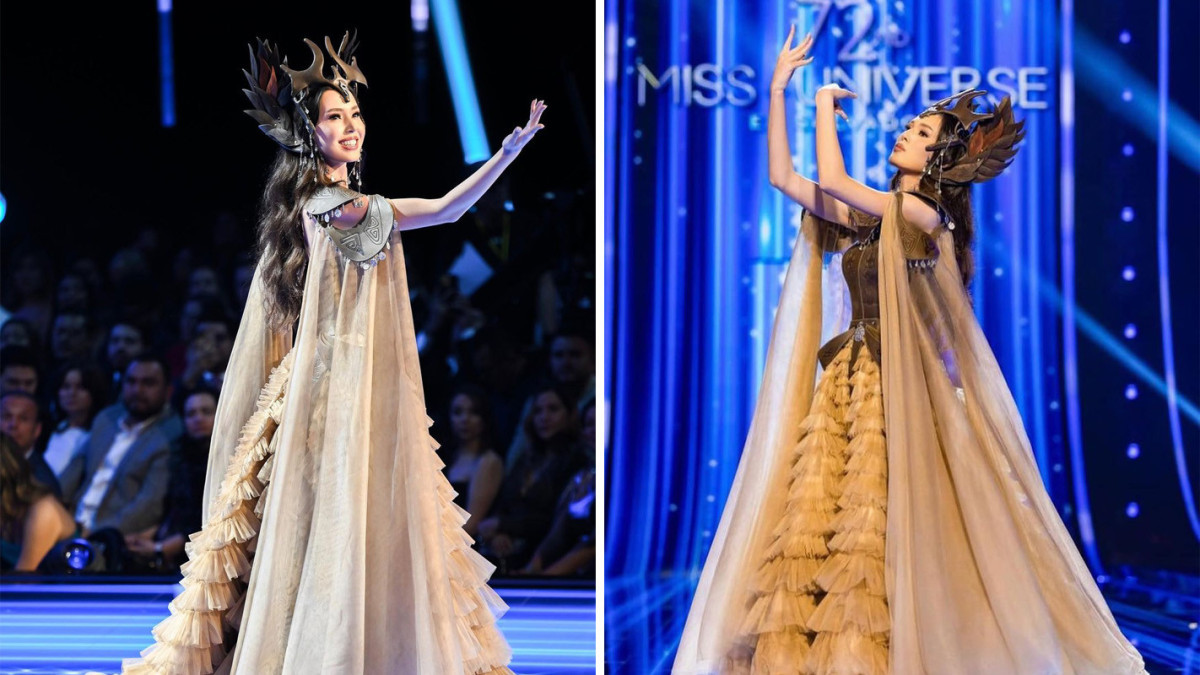 Кыргызский модельер одел казахстанку на "Мисс Вселенной"