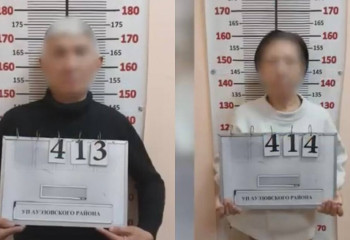 Алматыда ұрлық жасаумен айналысқан ерлі-зайыпты ұсталды