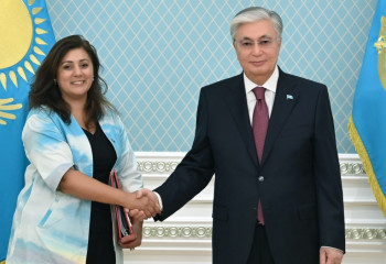 Тоқаев Ұлыбританияның мемлекеттік министрі Нусрат Ганиді қабылдады
