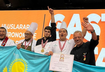 Повар из Казахстана стал лучшим на конкурсе в Турции