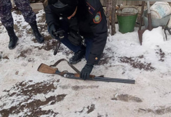 Ақмола полицейлері танысын атып өлтірген күдіктіні ұстады