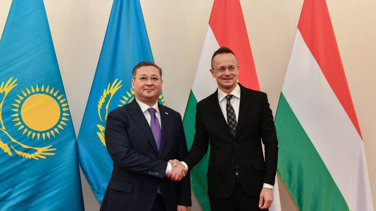 Kazakhstan and Hungary Intend to Increase Comprehensive Cooperation