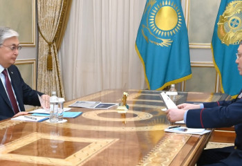 Тоқаев Ішкі істер министрі Ержан Сәденовті қабылдады