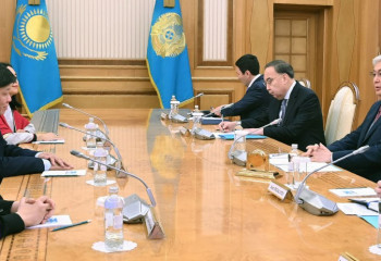 Президент SOVICO Group компаниясының басқарма төрағасын қабылдады