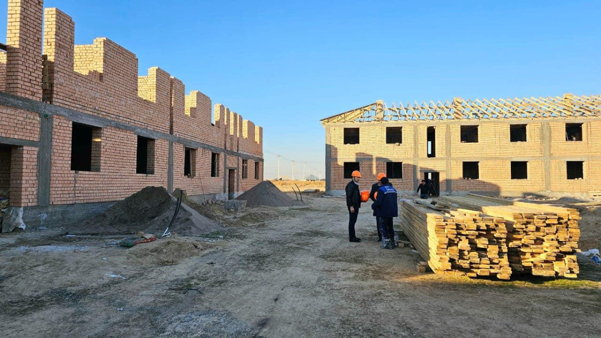 В Туркестанской области за счет предпринимателей строятся 96 квартир