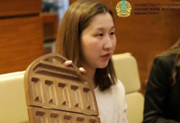 Қазақстан студенті Берлинде ұлттық ойындарды таныстырды