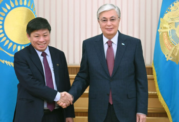 Kazakh President receives Chairman of Board of SOVICO Group
