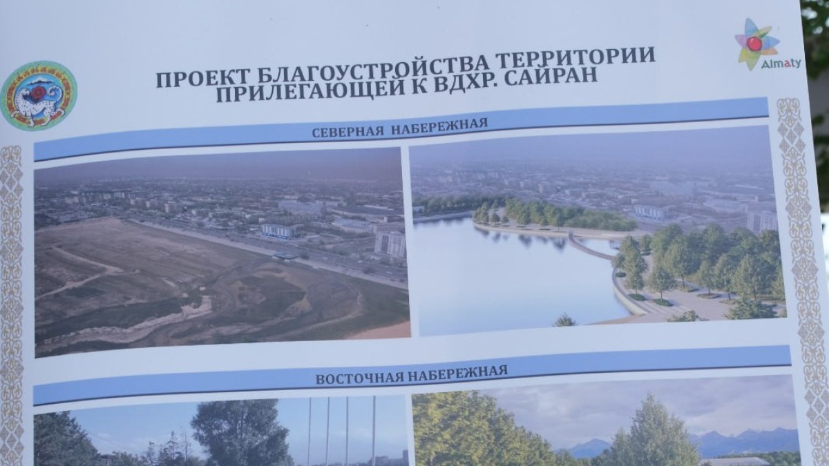 Когда наконец реконструируют территорию Сайрана в Алматы, рассказал районный аким