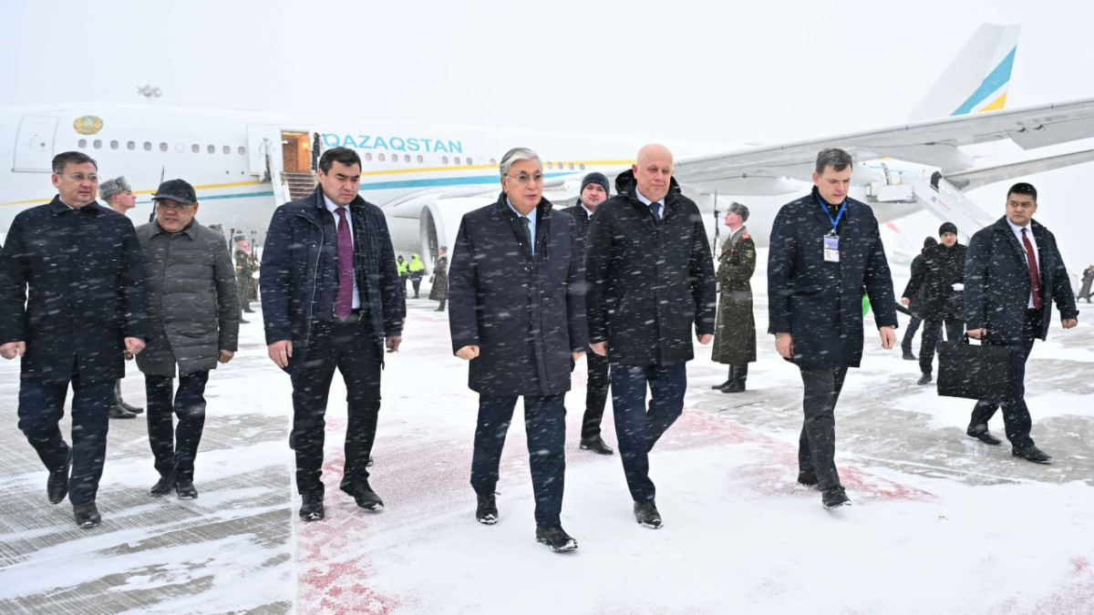Глава государства Касым-Жомарт Токаев прибыл в Минск для участия в сессии Совета коллективной безопасности ОДКБ