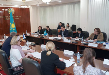 Қазақстан мен Финляндия сыбайлас жемқорлыққа қарсы күрес мәселесін талқылады