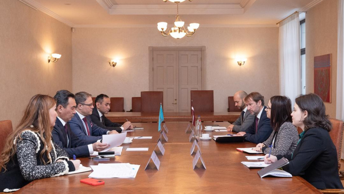 Казахстанско-латвийские политические консультации подтвердили позитивную динамику сотрудничества