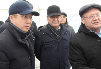 Продолжается реконструкция участка автодороги «Карабутак-Костанай»