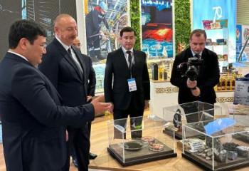 62 казахстанских предприятия представили на выставке в Баку