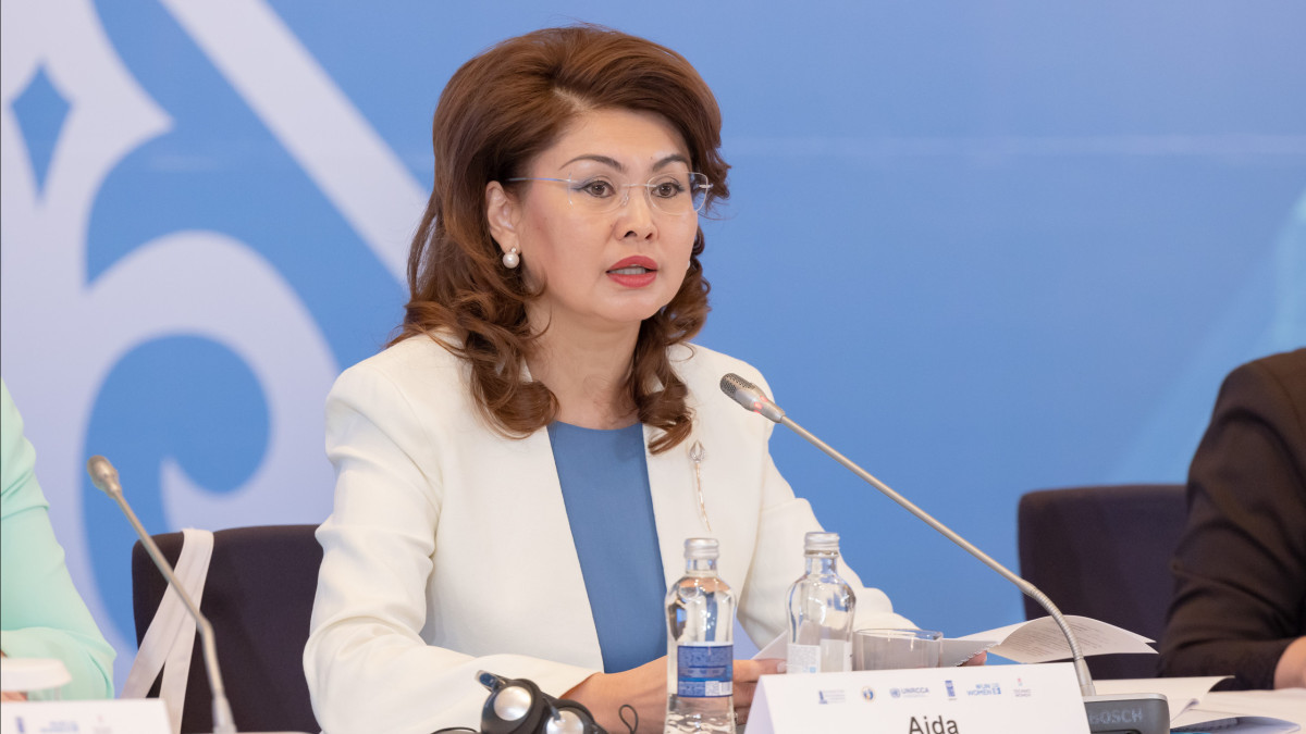 Аида Балаева обратилась к казахстанцам