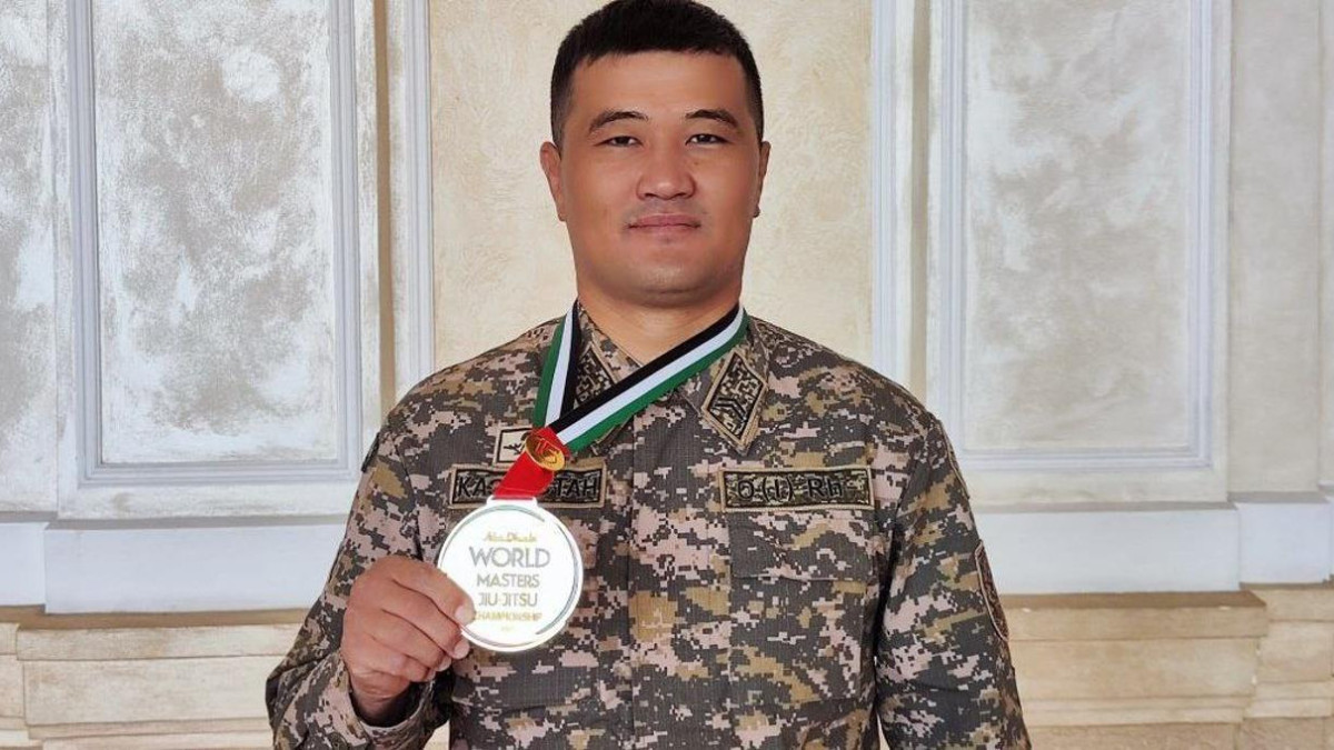 Казахстанский военнослужащий стал чемпионом мира по джиу-джитсу