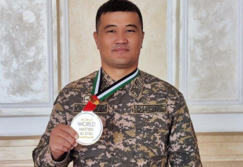 Казахстанский военнослужащий стал чемпионом мира по джиу-джитсу