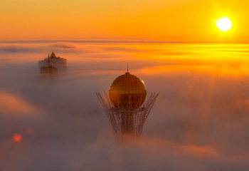 Бүгін ел аумағында тұман түседі