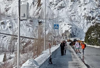 4 камеры «Сергек» установили на дороге Медеу — Шымбулак в Алматы