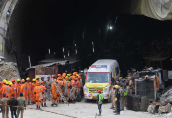 All 41 workers rescued from collapsed India tunnel