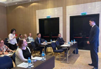 Kazakhstan's Vice Minister of Industry and Construction held a meeting with EITI International Secretariat