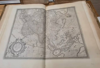 Историк обнаружил Казахстан на древней бельгийской карте