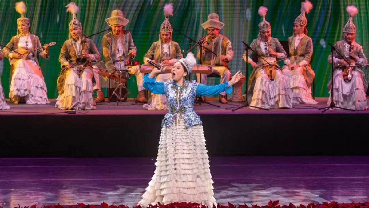 В Национальном большом театре Китая выступили казахстанские артисты