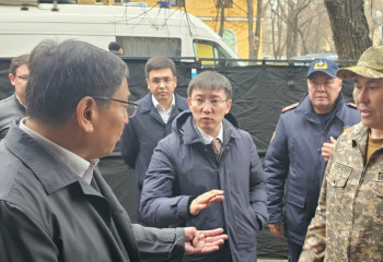 Аким Ерболат Досаев выразил соболезнования родным погибших в алматинском хостеле