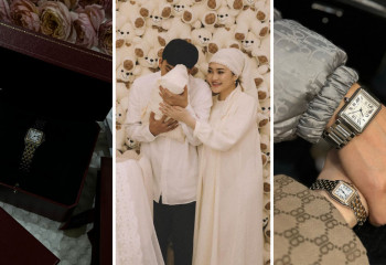 Ерке Есмахан туған күніне күйеуі берген сыйлығын көрсетті