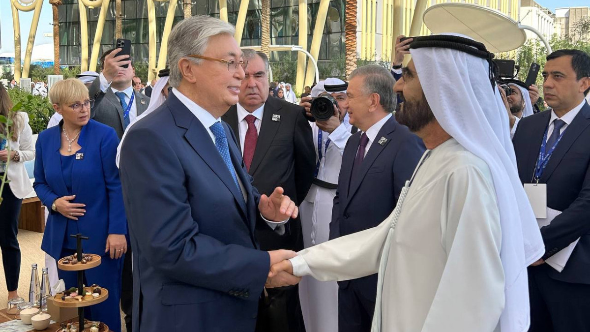Президент Казахстана прибыл в Dubai Expo City