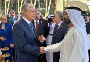 Президент Казахстана прибыл в Dubai Expo City