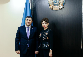 Аида Балаева Әзербайжанның Қазақстандағы елшісімен кездесті