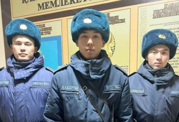 Гвардейцы спасли девушке жизнь в Шымкенте