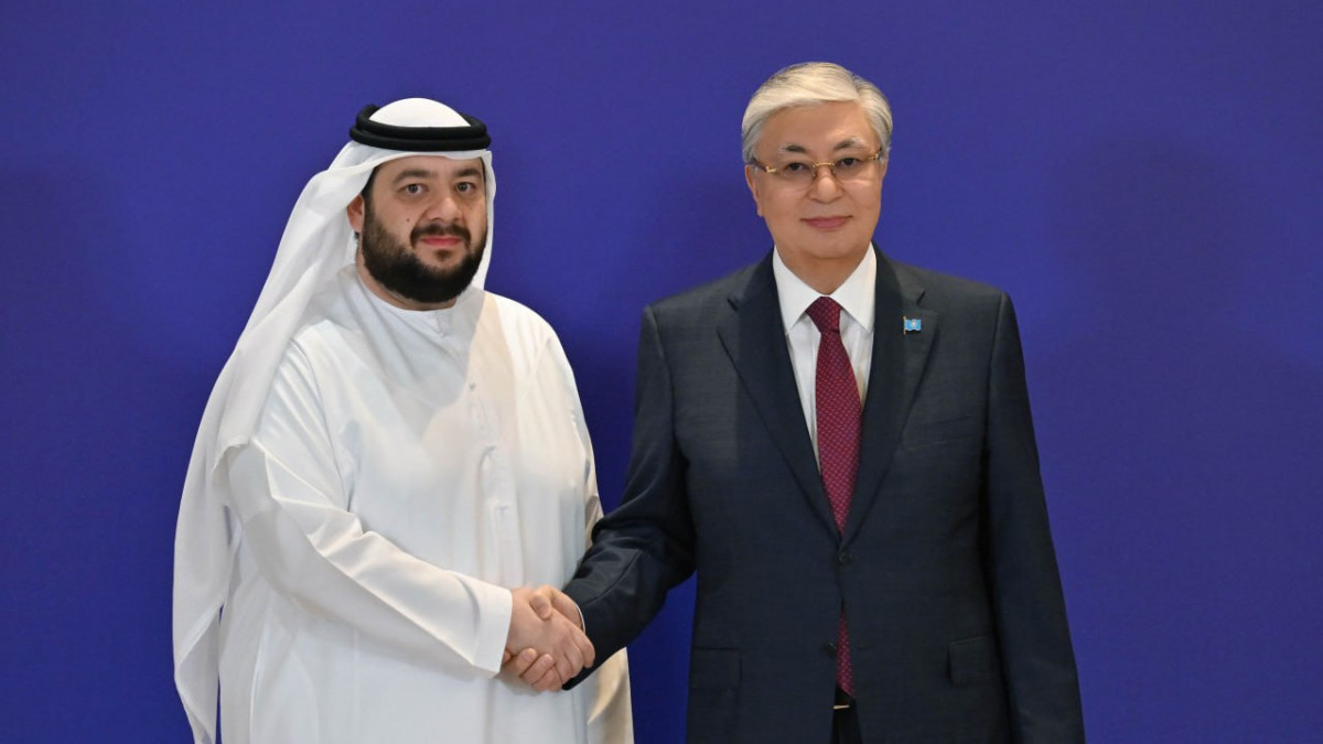 Реализацию совместных инвестпроектов обсудили Президент Казахстана и министр инвестиций ОАЭ