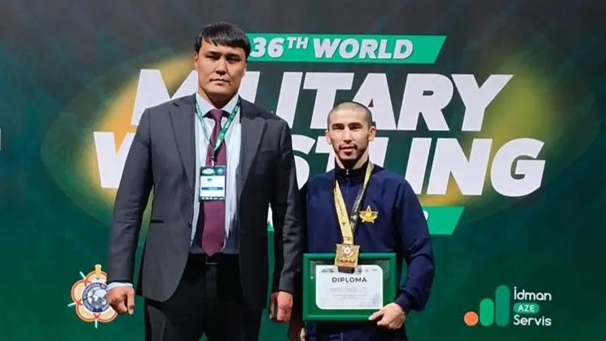 Казахстанец завоевал «золото» чемпионата мира по греко-римской борьбе