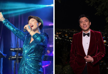 Роза Рымбаева и Алишер Каримов споют для жителей Баку