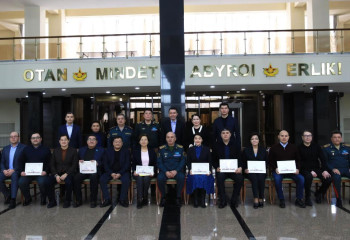 Қорғаныс министрлігінде бірлескен оқу курсы аяқталды