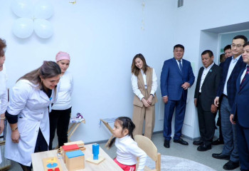 Ежегодно 1760 детей Казахстана получат помощь в новом реабилитационном центре