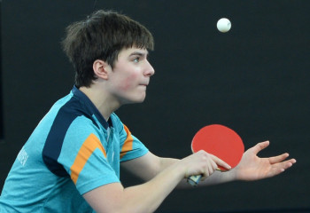 Алан Курмангалиев вышел в 1/8 финала чемпионата мира по настольному теннису