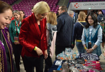 Participation of  Embassy of Kazakhstan in Poland in  annual charity bazaar